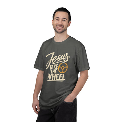 Jesus Take the Wheel — Christian Graphic T-Shirt