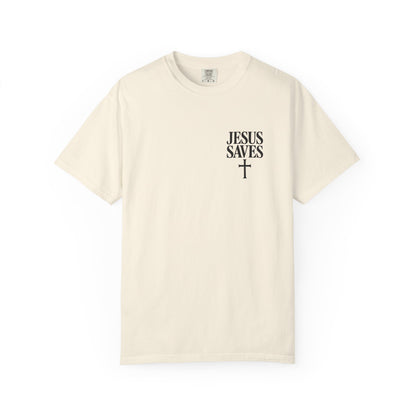 Jesus Saves — John 3:16 | Christian Graphic T-Shirt
