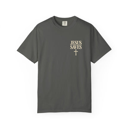 Jesus Saves — John 3:16 | Christian Graphic T-Shirt
