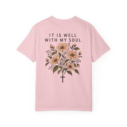 It Is Well With My Soul — Christian Graphic T-Shirt