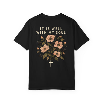 It Is Well With My Soul — Christian Graphic T-Shirt