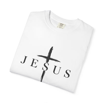 Jesus King of Kings Cross Graphic T-Shirt | Faith Action Apparel