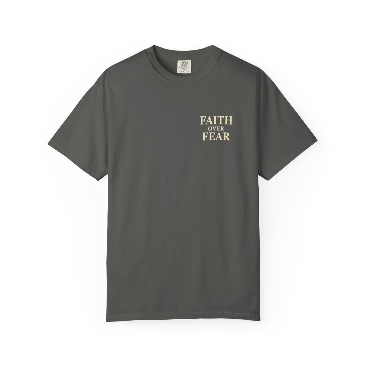 Faith Over Fear — Psalm 118:6 | Christian T-Shirt