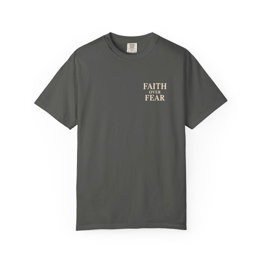 Faith Over Fear — Psalm 118:6 | Christian T-Shirt