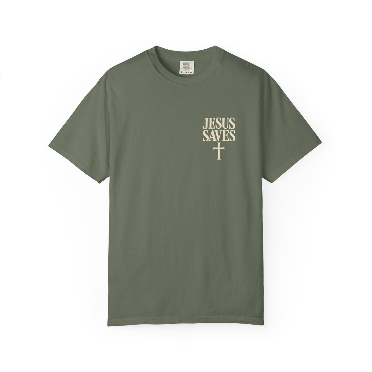 Jesus Saves — John 3:16 | Christian Graphic T-Shirt