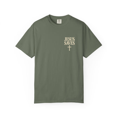 Jesus Saves — John 3:16 | Christian Graphic T-Shirt