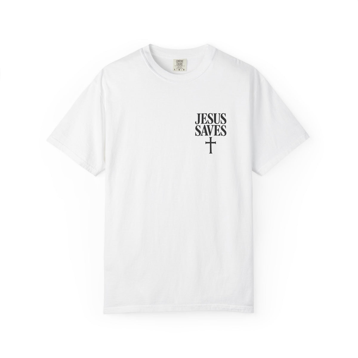 Jesus Saves — John 3:16 | Christian Graphic T-Shirt
