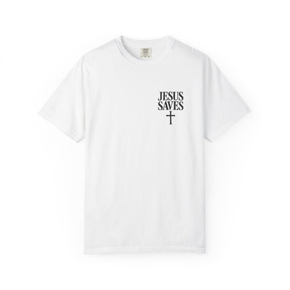 Jesus Saves — John 3:16 | Christian Graphic T-Shirt