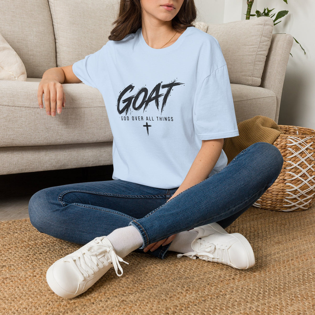 GOAT — God Over All Things Everyday T-Shirt